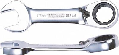 KS Tools 503.4633 503.4633 Steek-ringratelsleutel Sleutelbreedte (metrisch) 10 mm