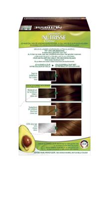 Garnier Nutrisse Crème Permanente Haarverf 4.3 Goud Middenbruin Garnier Nutrisse Crème Permanente Haarverf 4.3 Goud Middenbruin