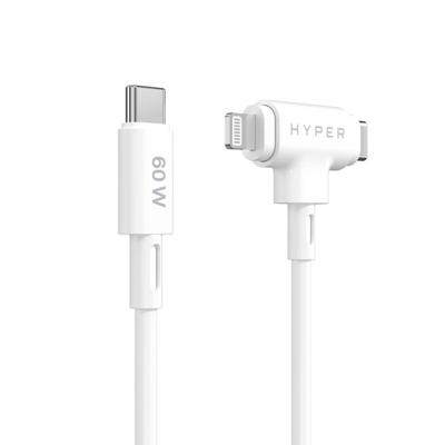 USB-C-kabel Hyper HyperJuice Wit 1,5 m - thumbnail