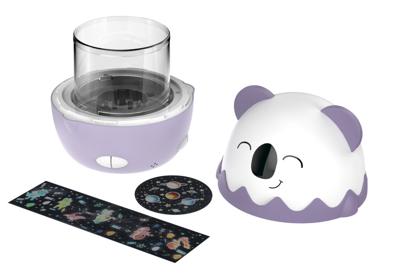 Draadloos muzikaal nachtlampje - BIGBEN - Koala - 360° projectie, 13 films, 8 melodieën, afstandsbediening, USB-C batterij