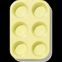 HEMA Muffinbakvorm PFAS Vrij 6 Stuks bij Jumbo - thumbnail