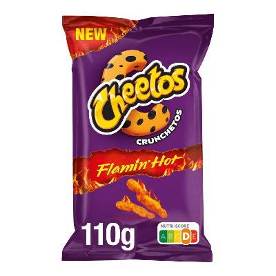 Cheetos crunchetos flamin' hot zak (12x 110gr)