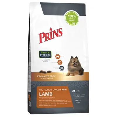 Prins Protection Croque Mini Hypoallergenic met lam hondenvoer 2 kg