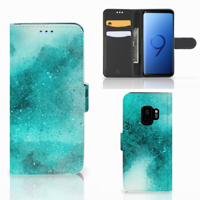 Hoesje Samsung Galaxy S9 Painting Blue - thumbnail