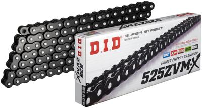 D.I.D Chain did 525 zvmx2 110n black raven open