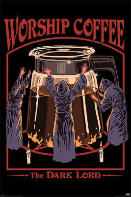 Poster Steven Rhodes - Worship Coffee 61x91,5cm