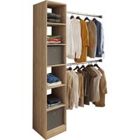 VCM Kledingkast Dacho (Kledingrek 2 stangen, sonoma eik) - thumbnail