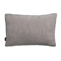 Sierkussen 60x40 piping Panama taupe - thumbnail