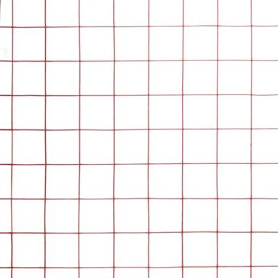 VidaXL Kippengaas 10x0,5 m staal met pvc coating rood - thumbnail