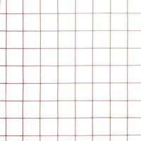 VidaXL Kippengaas 10x0,5 m staal met pvc coating rood - thumbnail