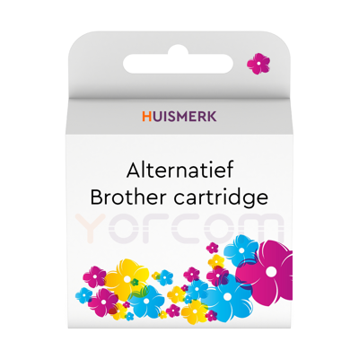 Huismerk Brother alt. LC-421XLBK zwart