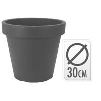 Bloempot rond 30cm groen - thumbnail