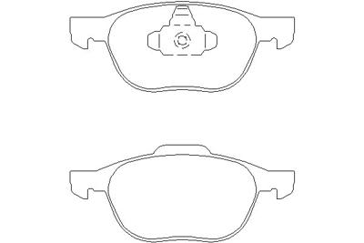 Remblokken set 2372301 Remblokken set 2372301