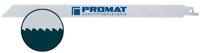 Promat/Tecwerk Reciprozaagblad | lengte 280 mm breedte 19 mm | tandverdeling TPI 10 2,5 mm | gefreesd, getordeerd | 5 stuks / kaart - 4000814718 - thumbnail