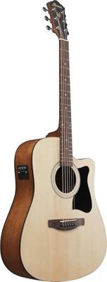 Ibanez V40CE Open Pore Natural elektrisch-akoestische westerngitaar - thumbnail