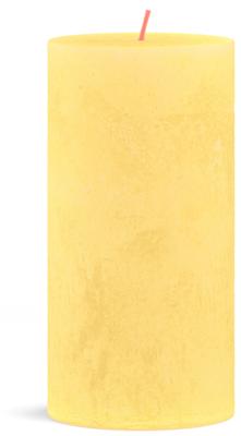 Bolsius kaars rustiek 7x13 cm sunny yellow