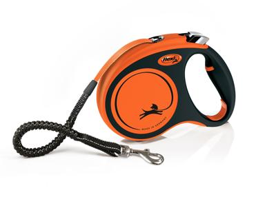 Hondenriem Flexi Xtreme Oranje M