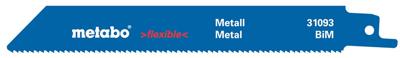Metabo 628253000 25 zaagbladen, metaal 150 25 stuk(s)