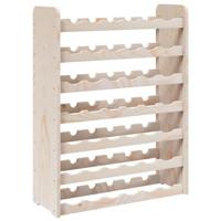 Wijnrek 67,5x25x87 cm massief grenenhout - thumbnail