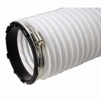 Xavax 00110944 - 2 m x 102 mm Afvoerslang voor wasdroger Wit - thumbnail