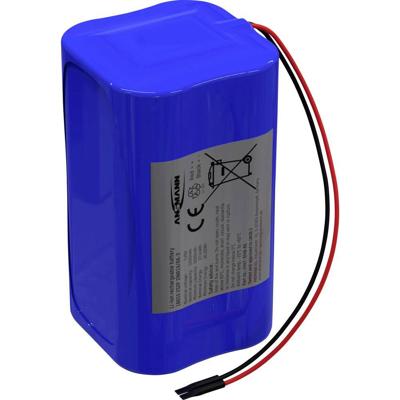 Ansmann 2S2P Akkupack 4x 18650 Kabel Li-Ion 7.2V 5200mAh Block Accupack Aantal cellen: 4 Li-ion 5200 mAh Ansmann 2S2P Akkupack 4x 18650 Kabel Li-Ion 7.2V 5200mAh Block Accupack Aantal cellen: 4 Li-ion 5200 mAh