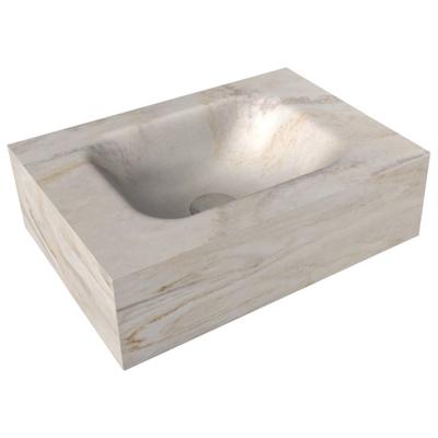 Fontein Vrijhangend Mondiaz EDEN Solid Surface 40 x 12 x 23 cm Ostra