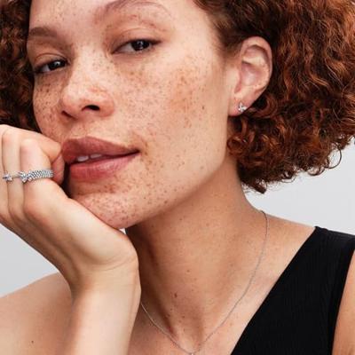 Dames oorbellen Pandora 294263C01 Zilverkleurig