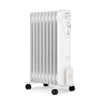 Radiator van elektrische oliebad - 2000 watt - Oceanic - 3 Powers - 9 Elements - Mobile - Wit Radiator van elektrische oliebad - 2000 watt - Oceanic - 3 Powers - 9 Elements - Mobile - Wit