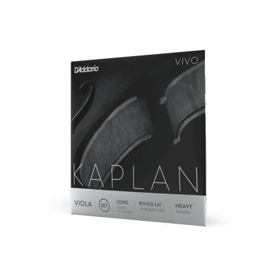 D&apos;Addario KV410 LM Kaplan Vivo Viola Long Scale, Medium Tension Altvioolsnarenset