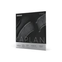 D&apos;Addario KV410 LM Kaplan Vivo Viola Long Scale, Medium Tension Altvioolsnarenset - thumbnail
