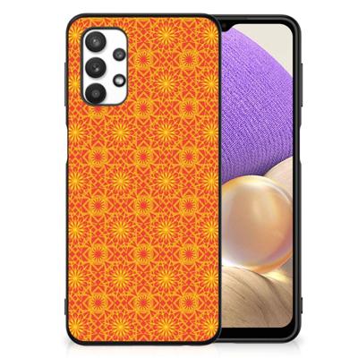 Samsung Galaxy A32 5G Back Case Batik Oranje