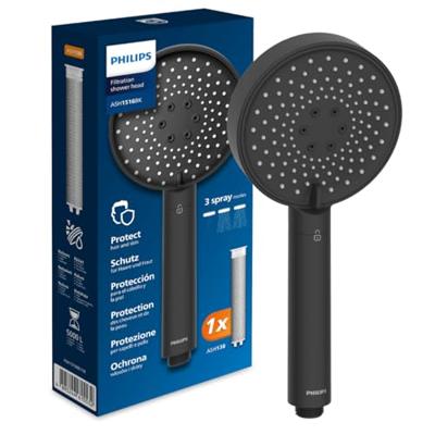 Verstuiverfles Philips Zwart Plastic