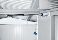 Biohort Panorama Gr. P3 metalen tuinhuis met standaard deur 237x238 cm donkergrijs metallic- Zadeldak- Staal- Biohort - thumbnail