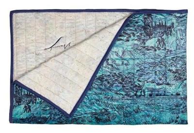 Beddinghouse Beddinghouse x Van Gogh Museum Champs de Blé Beddenprei Blauw 180x260 cm