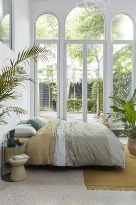 Beddinghouse Bernou Groen dekbedovertrek