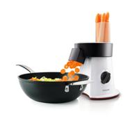 Philips Home Viva Collection SaladMaker Hakmachine 200 W Zwart - thumbnail