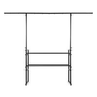 Vonyx DB7 all-in-one mobiele DJ-booth met lichtbrug - thumbnail