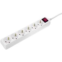 AS Schwabe 11671 Stekkerdoos met schakelaar Wit Randaarde stekker 1 stuk(s) - thumbnail