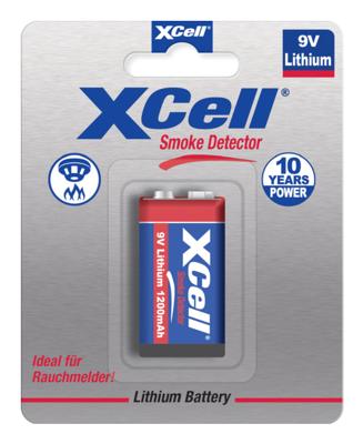 XCell CR9V/P 9V batterij (blok) Lithium 1200 mAh 9 V 1 stuk(s)