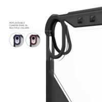 Urban Armor Gear 124487B14340 Back cover Zwart, Transparant Tabletcover - thumbnail