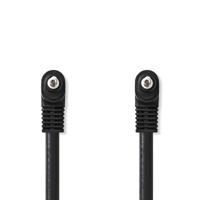Nedis Audio-Videokabel | 3,5 mm Male | 3,5 mm Male | 1 m | 1 stuks - CVGB22000BK10 CVGB22000BK10 - thumbnail