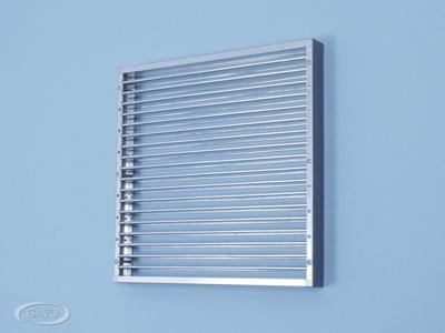 Brandwerend Vierkant Lamellenrooster 300 X 300mm - High Performance (vloer/buitenmuur Toepassing)