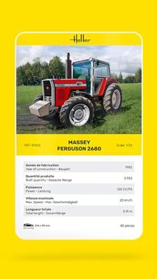 Heller 1/24 Massey Ferguson 2680