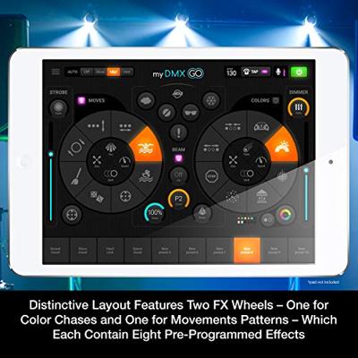 ADJ myDMX Go app beheerplatform voor DMX-verlichting ADJ myDMX Go app beheerplatform voor DMX-verlichting