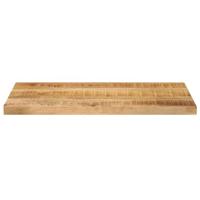 Tafelblad rechthoekig 40x20x2,5 cm massief ruw mangohout - thumbnail