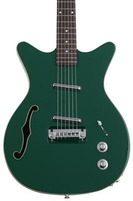 Danelectro DC59R Fifty Niner Jade Top semi-akoestische gitaar Danelectro DC59R Fifty Niner Jade Top semi-akoestische gitaar