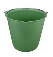 Emmer 15 l met schenktuit groen - thumbnail