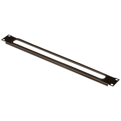 Conteg 26205086 19 inch Kabelgeleiding voor patchkast 1 HE Zwart