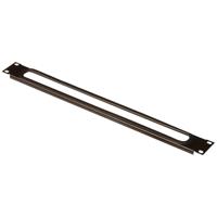 Conteg 26205086 19 inch Kabelgeleiding voor patchkast 1 HE Zwart - thumbnail