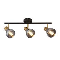 Searchlight PlafondlampWestminster met smoke glas 3-lichts - 23801-3SM - thumbnail